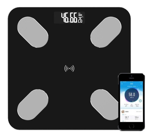 Balanza Digital Personal Bluetooth 180 Baño Familiar