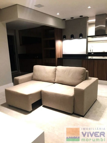 Imagem 9 de 15 de Belíssimo Apartamento 84m², 2 Quartos, 1 Suíte, 2 Vagas, Decorado E Semi Mobiliado -vila Andrade-sp - Nm4998