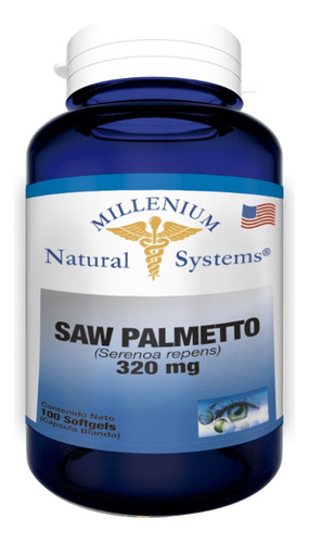 Saw Palmetto 320mg Natural Systems X100