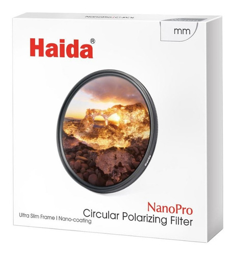 Imagen 3 de 6 de Haida Filtro Nanopro Polarizador Circular 72 Mm
