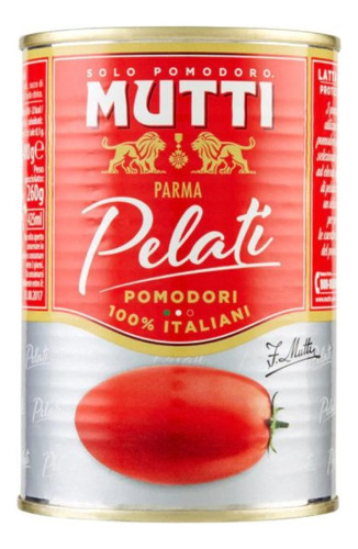 Tomates Pelados Mutti 400g 100% Italianos