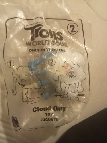Figura Promocional Mcdonalds Trolls Cloud Guy