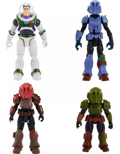 Disney Pixar Lightyear Recruits To The Rescue Figure 4 -pack