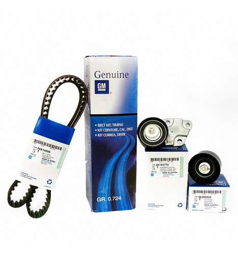 Kit Tiempo Aveo 2010 2011 2012 2013 2014 Gm Original