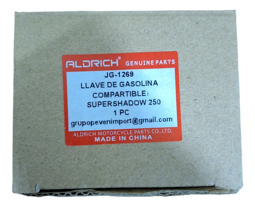 Llave De Gasolina Super Shadow 250/virago Xv250/freedom