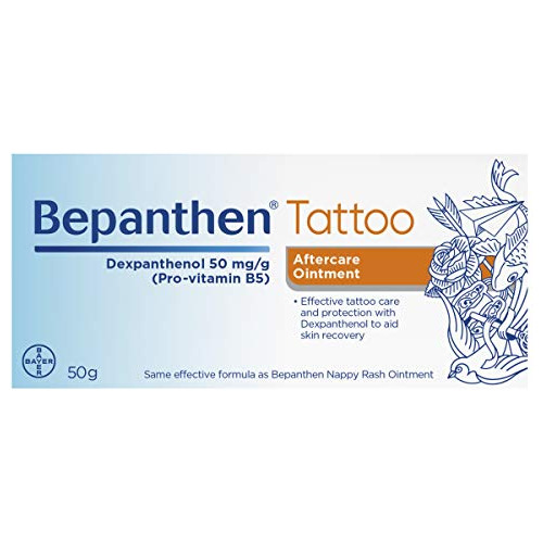 Bepanthen Pomada Para El Cuidado Posterior Del Tatuaje 50g