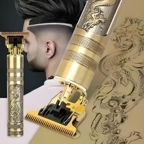 Máquina Corta Pelo Recortadora Dia Del Padre Perfecto Color Gold Dragon