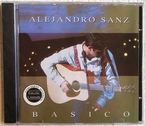 CD Alejandro Sanz Basico Concierto Acustico Edición 1993