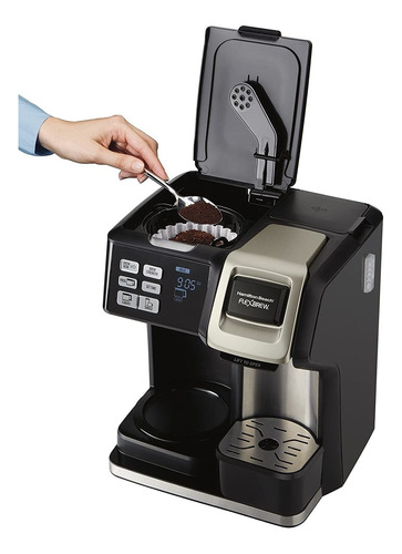 Para Cocina Cafetera Hamilton Beach 2 En 1 P Cápsulas O Café Molido  veritasstone.com