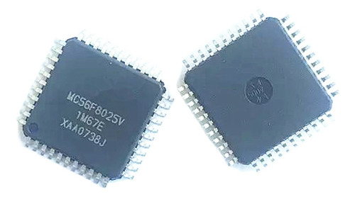 6 Unidades New Mc56f8025v Mc56f8025vld Qfp-44 Controller