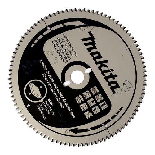 Disco Sierra 12 X 1-3/16 X 96d P/melamina Makita B39291