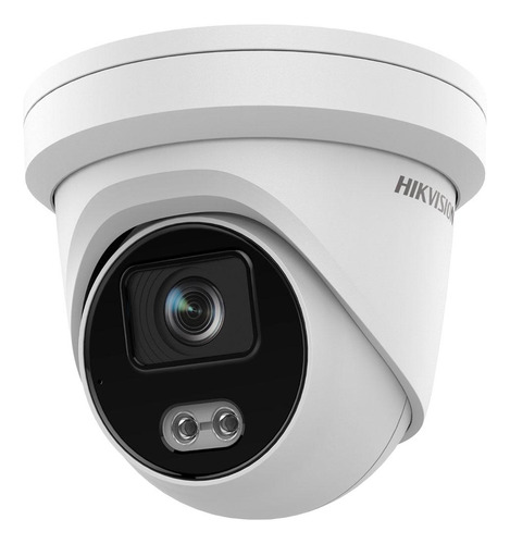 Câmera Ip 4mp Dome 2.8mm Ds-2cd2347g2-lu Colorvu Hikvision