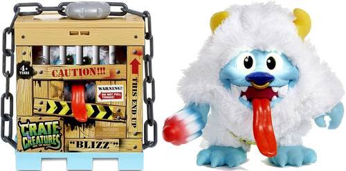 Crate Creatures En Caja Peluche Interactivo Con Sonido