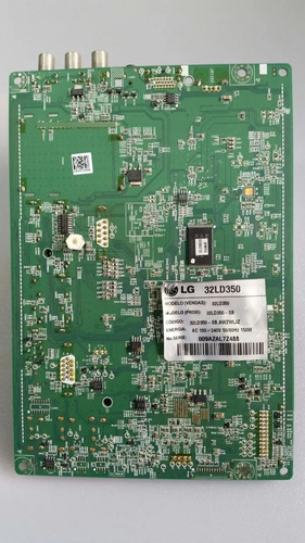 Placa Principal Tv - LG 32ld350 - Eax61352203 (1) (Usado)