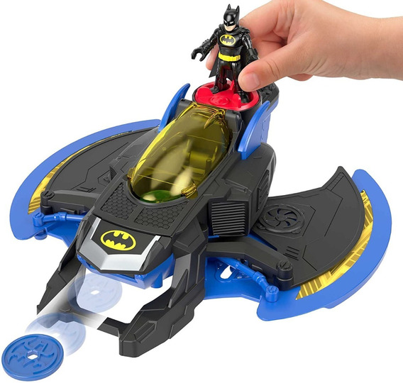 Brinquedo Imaginext Nave Do Batman Lançador Lançamento