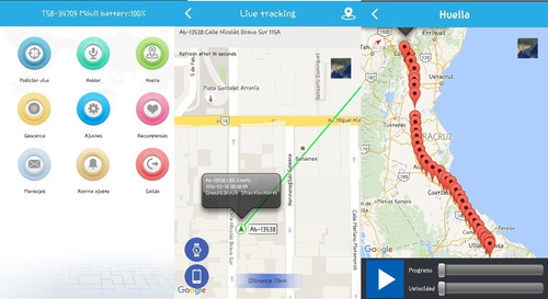 Imagen 7 de 9 de Reloj Celular Gps Localizador T58 App Sim Instalado C/$