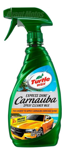 Turtle Wax Express Shine Carnauba ,cera En Spray,carnauba