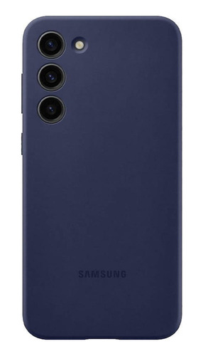 Case Samsung Silicone Cover Para Galaxy S23 Plus Navy