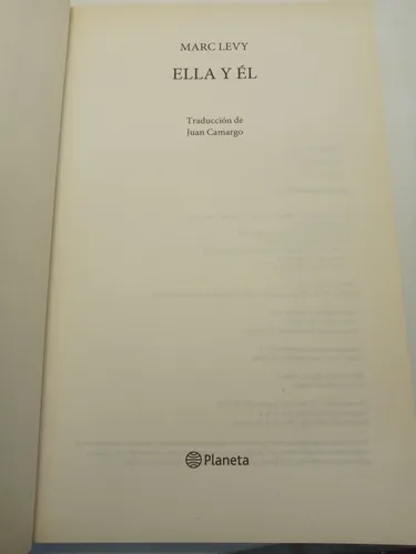 Ella Y Él - Marc Levy - Literatura - Best Seller (Usado)