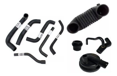 Kit Mangueras Agua Radiador - Aire Admsion Vw Pointer 1.8