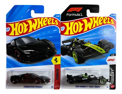 Hot Wheels Ferrari Sf90 Stradale + Sauber F1 Team / Équipe