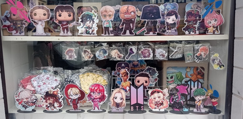 Totem Yae Miku Genshin Impact Decoração Stand Mdf 10cm