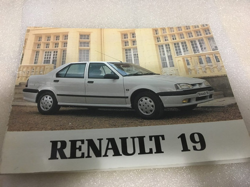 Renault 19, Manual De Usuario.