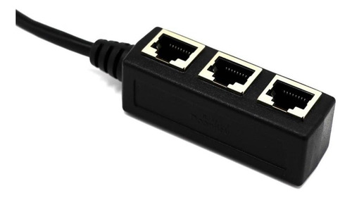 . Cable Divisor De Ethernet Rj45, Rj45 1 Macho A 3 X Puerto