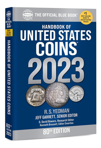 Manual Monedas Estados Unidos 2023 (libro Azul) (libros