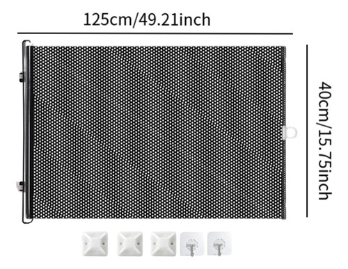 Puerta Retráctil Para Bebés, Puerta Para 40cmx125cm