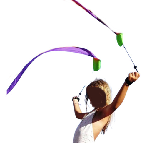 Cintas Simples Swing Malabares Dragon Poi