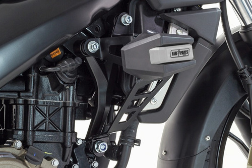 Imagen 3 de 4 de Slider Ghost Negro-gris Pulsar 200 Ns Y 200 As Fire Parts