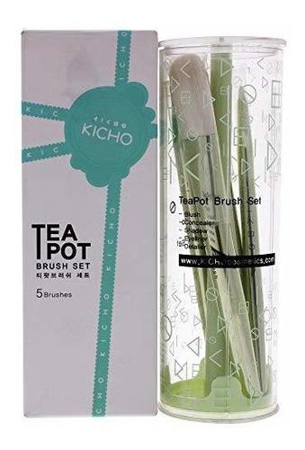 Brochas De Maquillaje - Kicho Teapot Brush Set