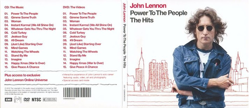 Lennon John - Power To The People: The Hits (cd+dvd) - U