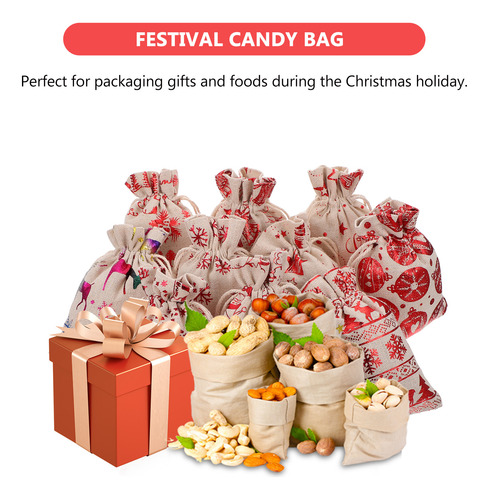 Bolsa De Caramelos Advent Candy Sacks, Bronceadora