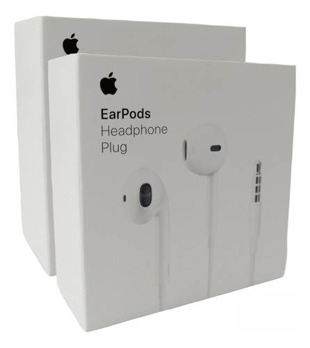 Combo X2  Audífonos Apple A1472 Originales Para iPhone