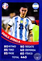 Comprar Estrellas Del Futbol 3 Copa America - #35 Paulo Dybala