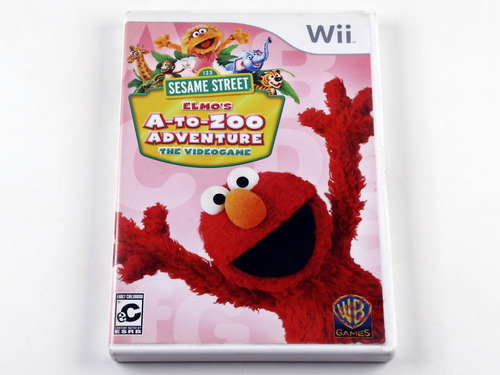 Sesame Street Elmos A To Zoo Adventure Original Nintendo Wii