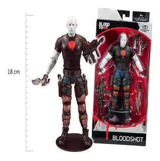 Filme Bloodshot Boneco Vin Diesel Ray Garrison Mcfarlane