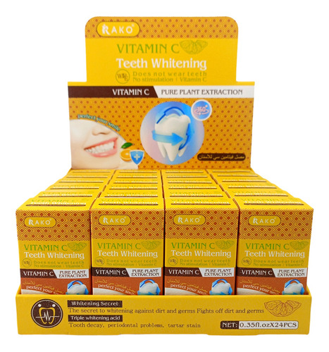 Blanqueador Para Dientes 3 Piezas Tratamiento Completo