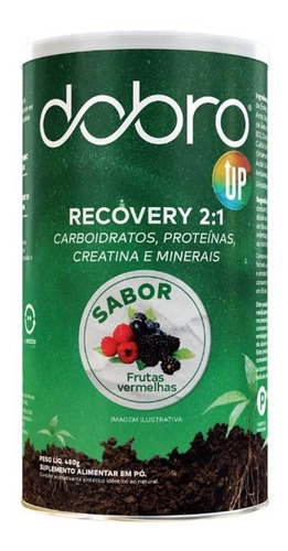 Up Recovery 2:1 Com Creatina E Proteina Vegana - Dobro Sabor Frutas vermelhas