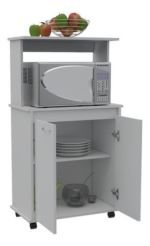 Combo Kitchen 1 Mueble Microondas + Optimizador - Blanco