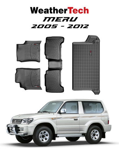 Alfombras Weathertech Meru Negro 