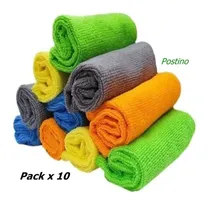 Comprar Pack 10 Paños Microfibra Multiuso Limpieza Cocina Baño 30x30