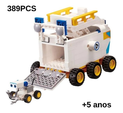 Imagem 4 de 4 de Brinquedo Super Wings Veículo Espacial Rover 389pcs Br1417
