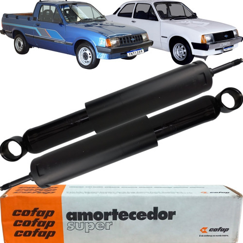 Par De Amortecedor Traseiro Cofap Chevy 500 1986 Até 1995