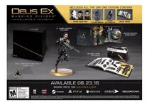 Comprar Deus Ex Mankind Divided Xbox One Collector's Edition