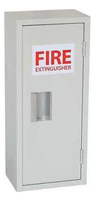 Zoro Select 35gx43 Fire Extinguisher Cabinet, Surface Mo Tth