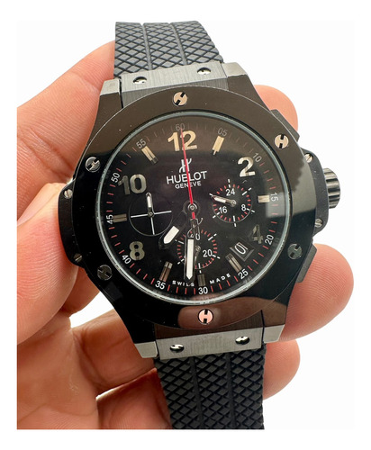 Reloj Premium Bigbang Cronometro Cuarzo Negro / Negro (Reacondicionado)