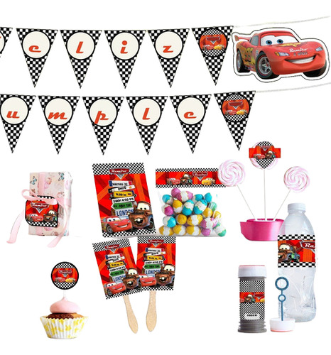 Kit Cars Rayo Mcqueen Imprimible